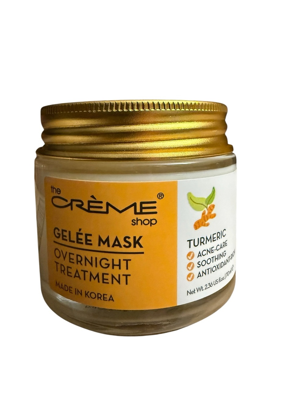The Crème Shop Turmeric Gelée Mask Overnight Treatment